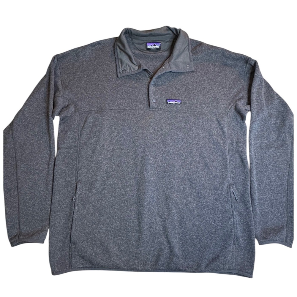 Patagonia Quarter Snap Fleece Pullover Men's XL Better Sweater Sweatshirt